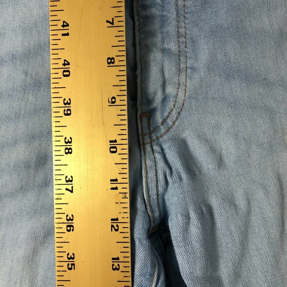 Levi's 541 Jeans Men's Size 42x30 Denim Blue Light Wash Straight Big E (40x28)